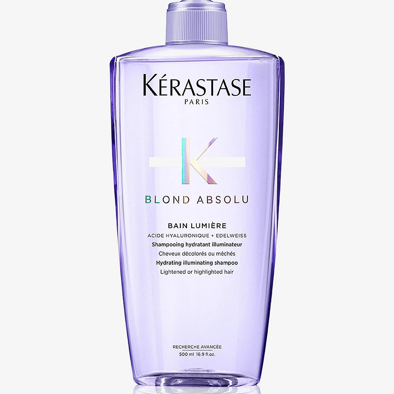 Kérastase Blond Absolu Bain Lumière shampookylpy vaalennetuille tai raidoitetuille hiuksille 500 ml