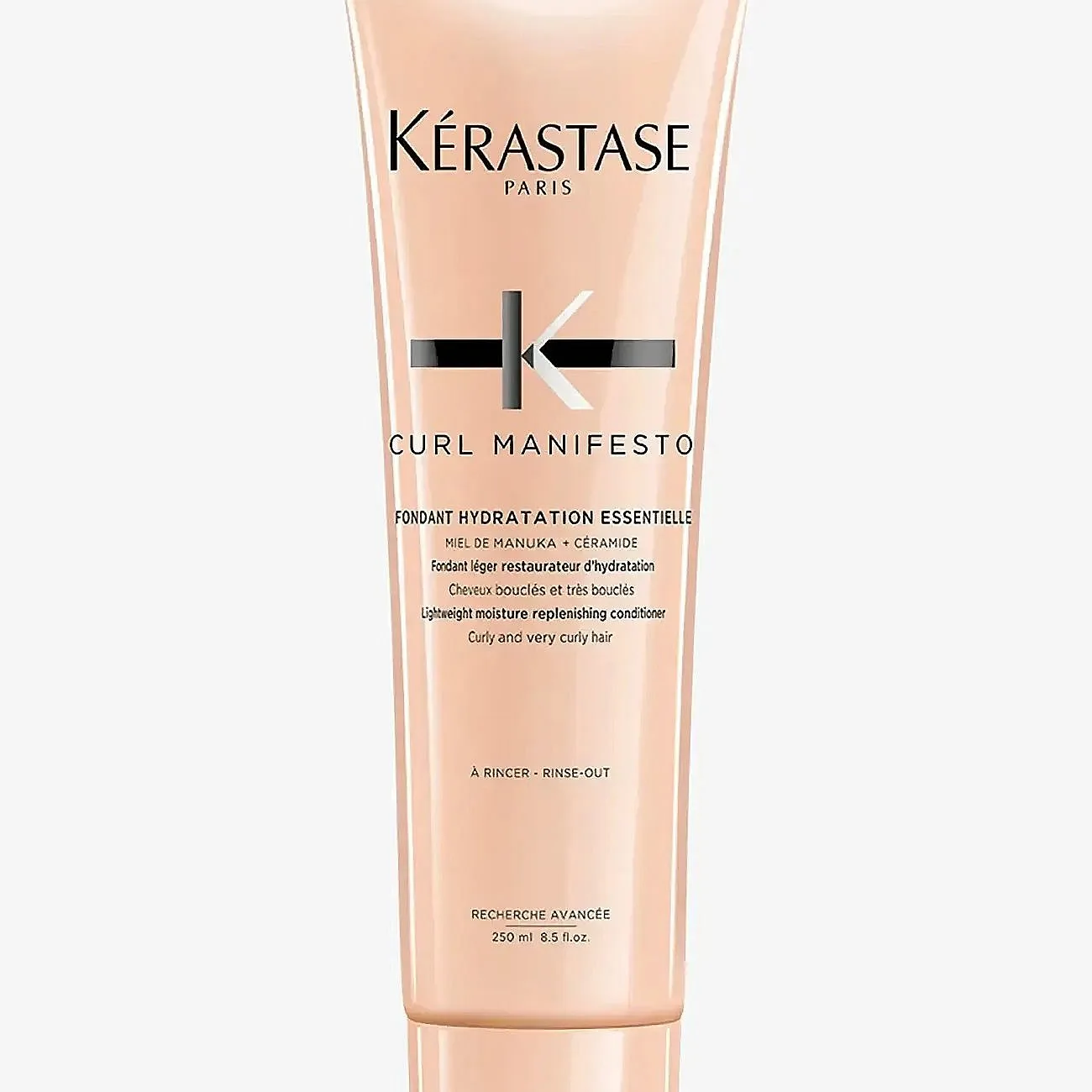 Kérastase Curl Manifesto Fondant Hydration Essentielle kosteuttava ja ravitseva hoitoaine aaltoileville ja kiharille hiuksille 250 ml