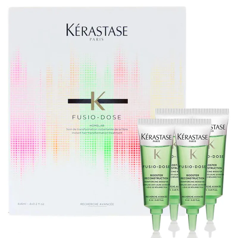 Kerastase Fusio-Dose Booster Reconstruction 4x6ml 6 ml 4 stk.