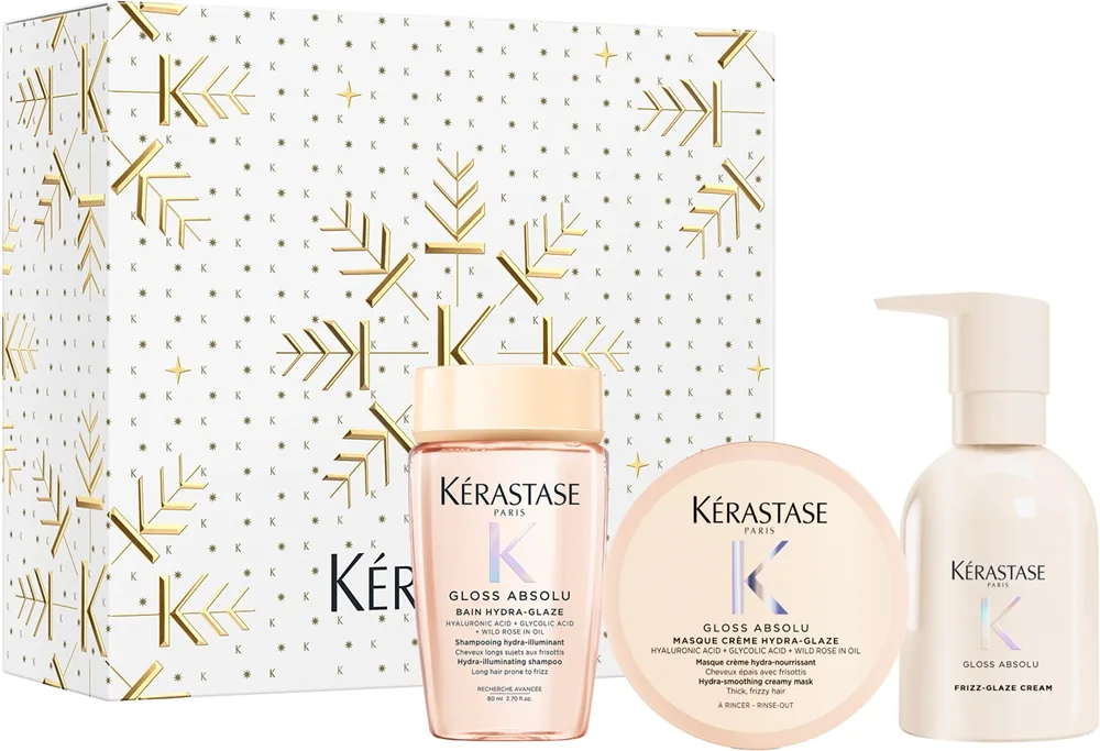 Kérastase Gloss cream trio XMas Set Hiustenhoitosetti