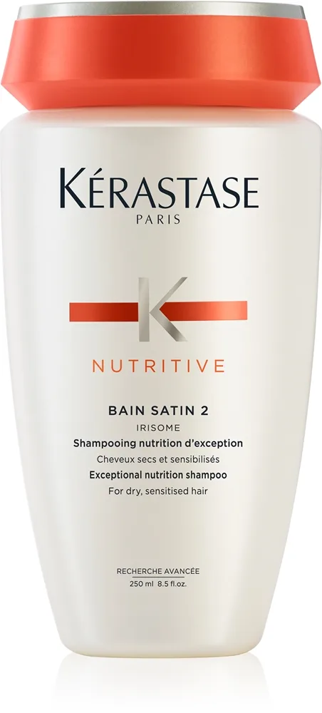 Kérastase Nutritive Bain Satin 2 Exceptionellt närande schampo för torrt och behandlat hår 250 ml