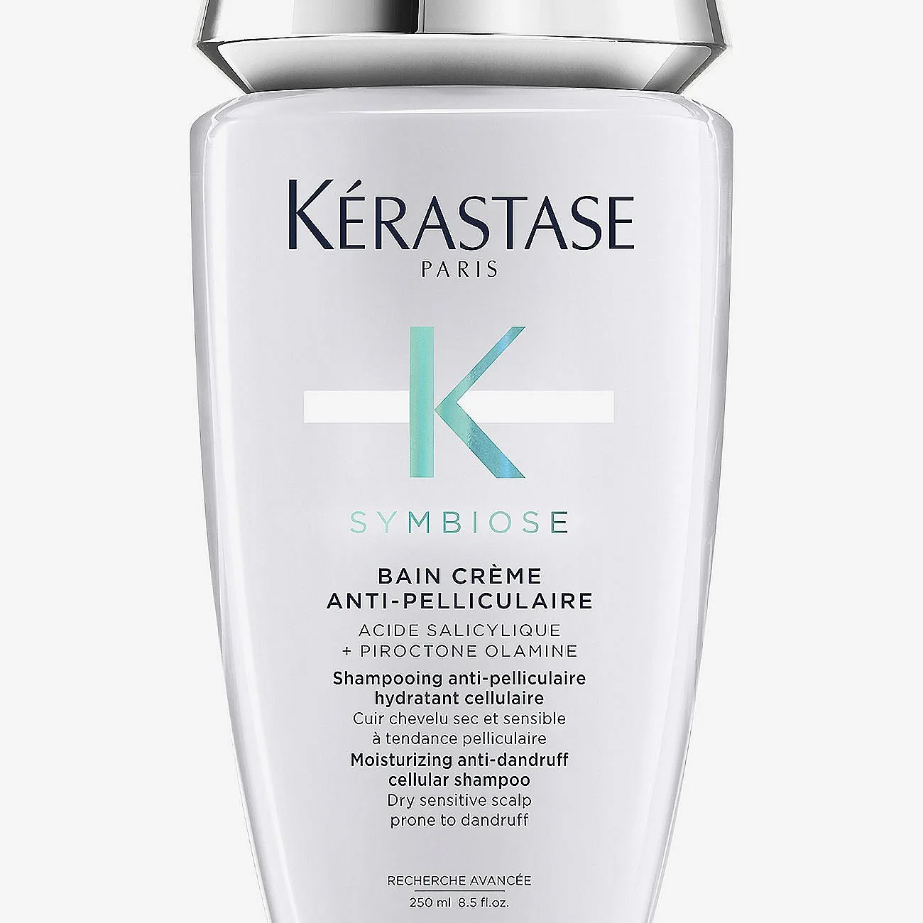 Kérastase Symbiose Bain Crème Anti-Pelliculaire hilsettä ehkäisevä shampoo herkälle hiuspohjalle 250 ml