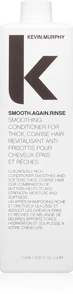 Kevin Murphy Smooth Again Rinse Mjukgörande balsam För grovt och ostyrigt hår 1000 ml