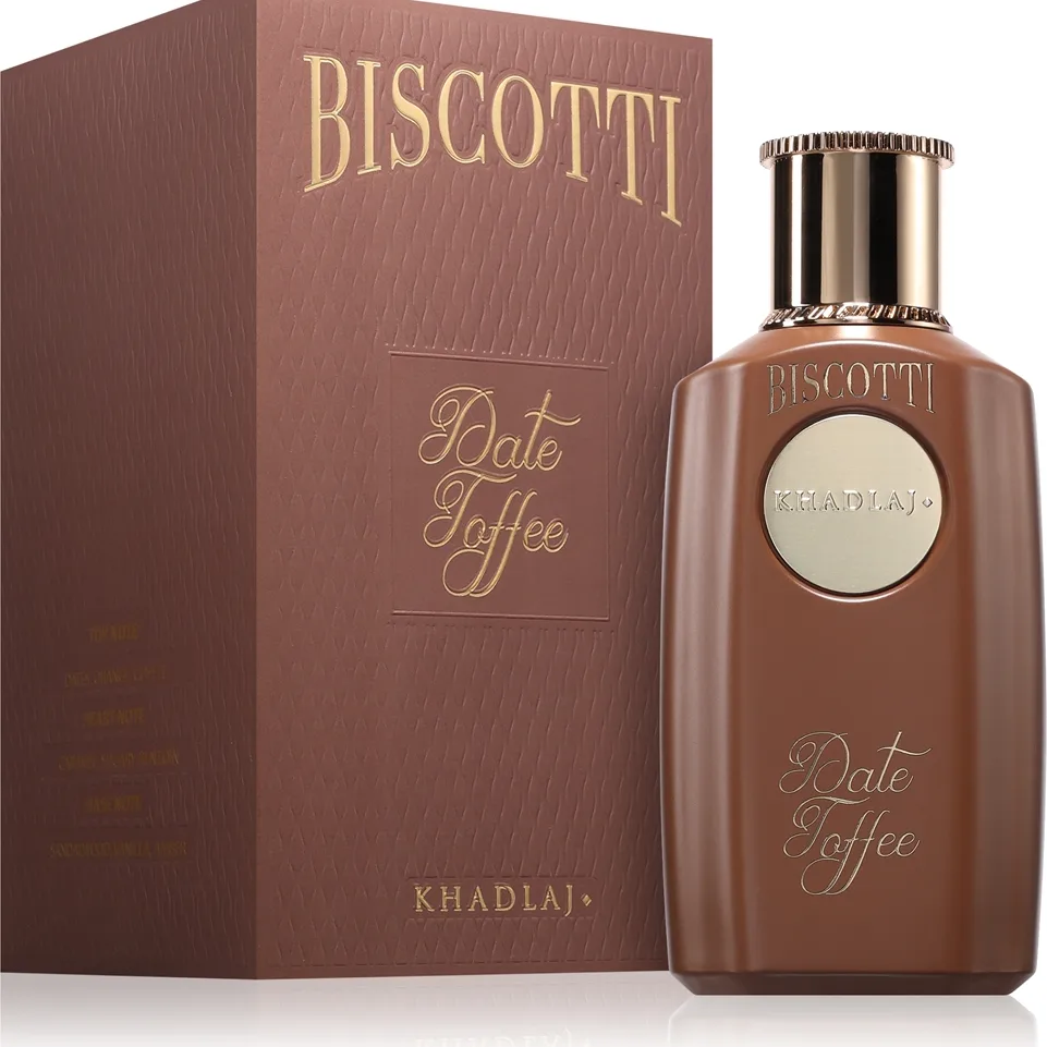 Khadlaj Biscotti Date Toffee perfume extract Unisex 100 ml