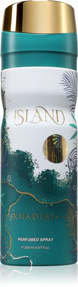 Khadlaj Island deodorantti hajustettu unisex 200 ml