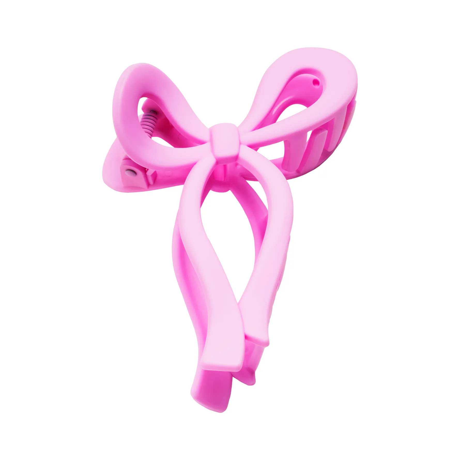 Bow Hair Clip Pink