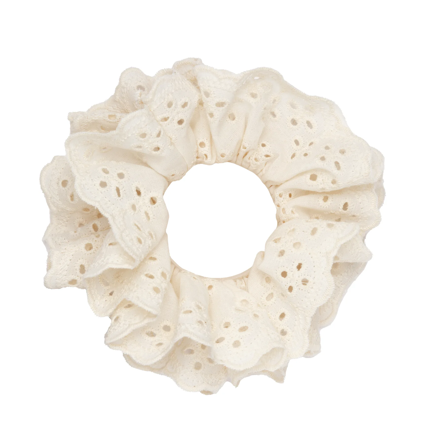 Broderie Scrunchie
