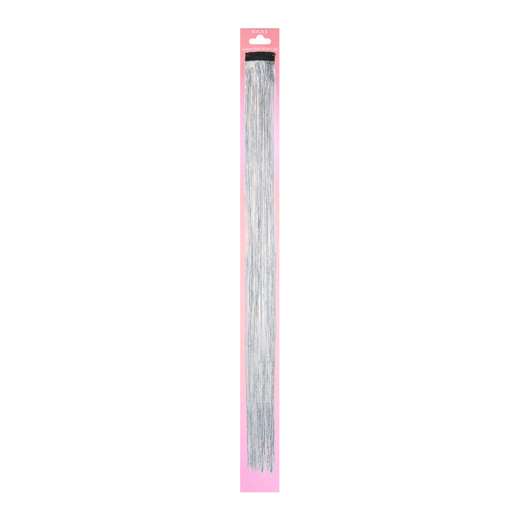 Glitter Hair Tensil Silver