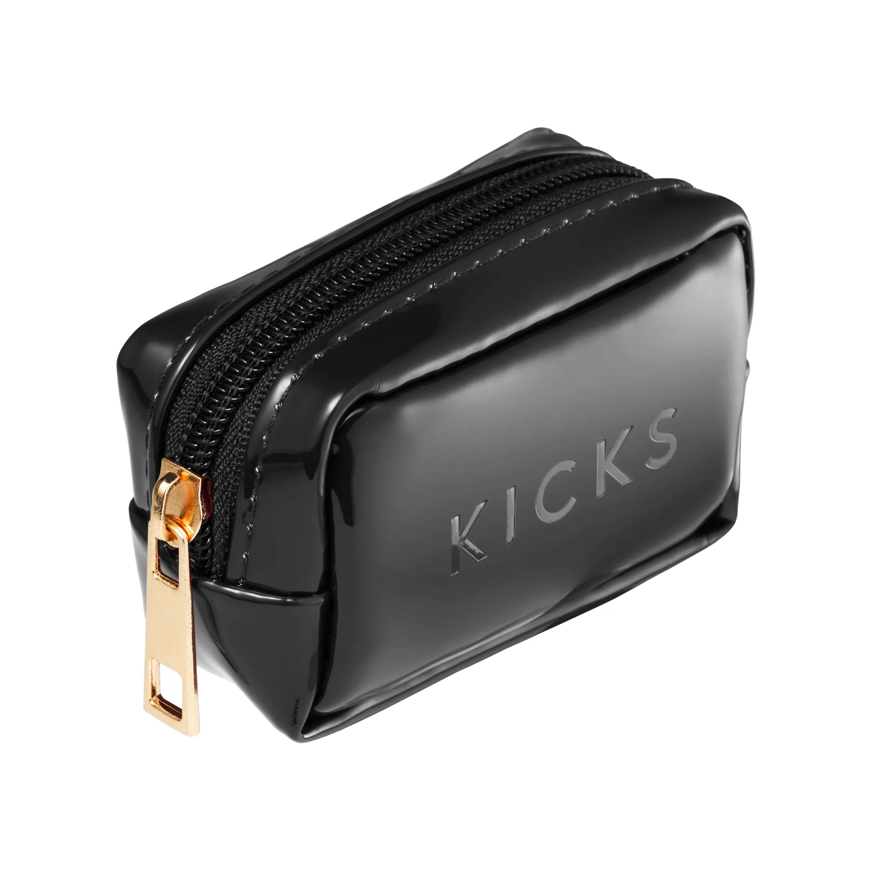 Mini Beauty Bag Charm Black