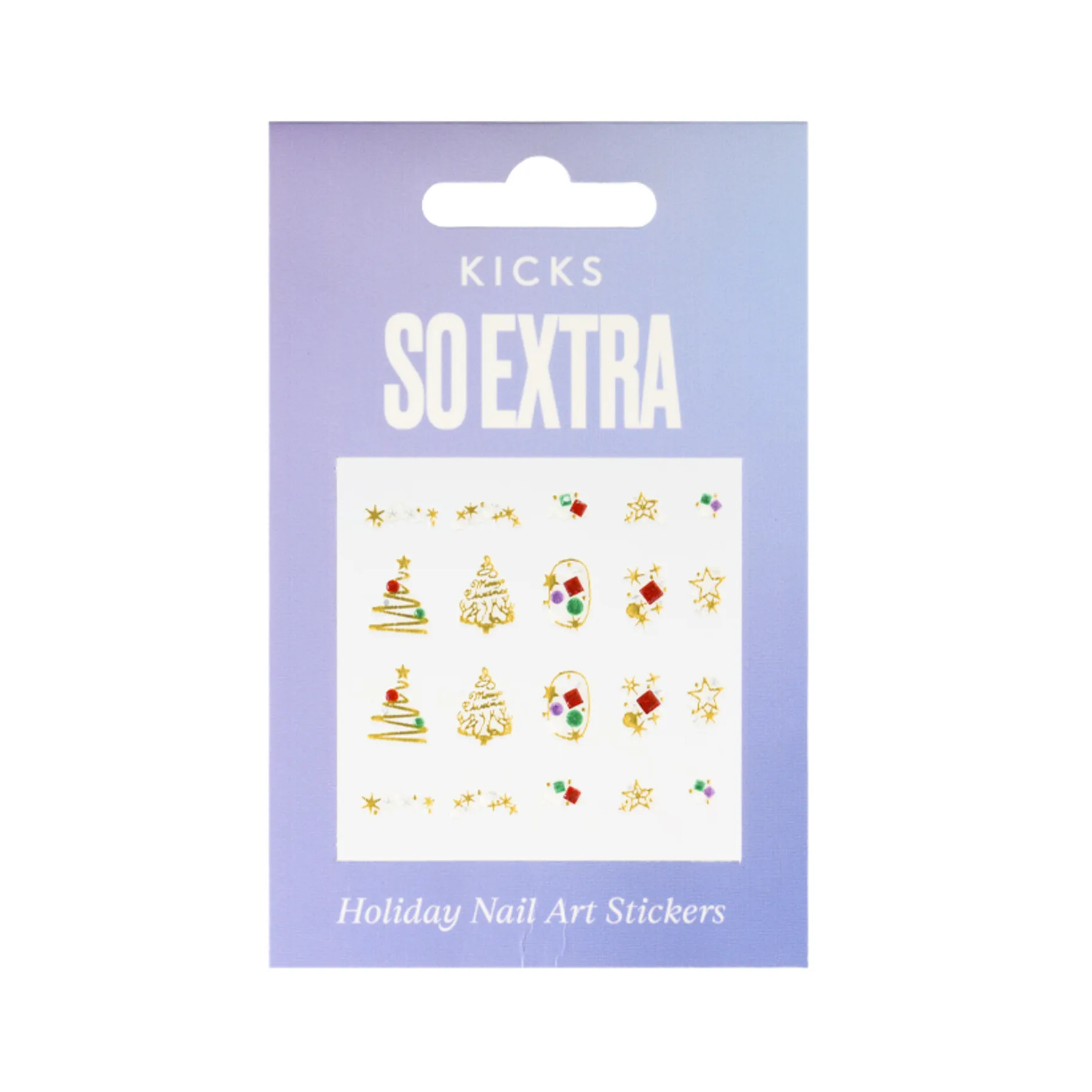 So Extra - Holiday Nail Art Stickers Xmas
