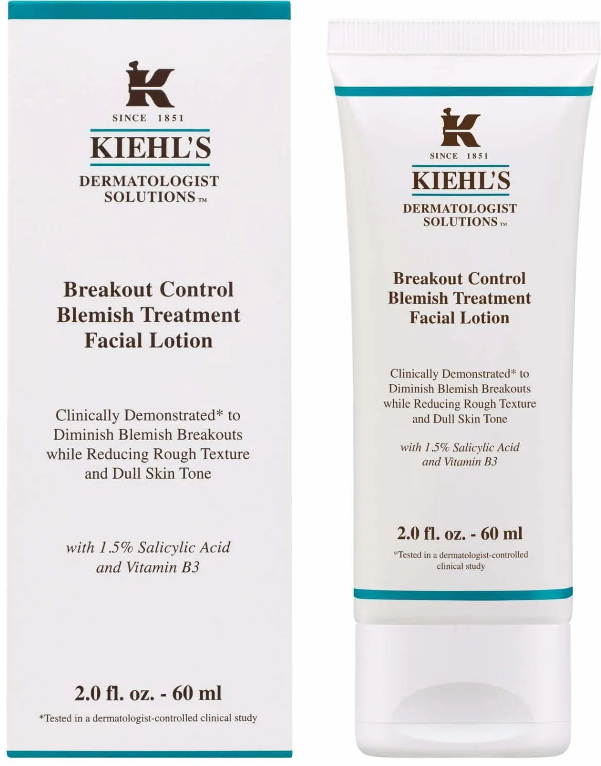 Kiehl's Breakout Control Blemish Treatment Facial Lotion 60 ml
