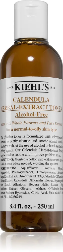 Kiehl's Calendula Herbal-Extract Toner Ansiktstoner utan alkohol 250 ml