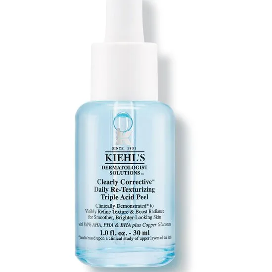 Kiehl's Clearly Corrective Daily Re-Texturizing Triple Acid Peel Serum 30 ml