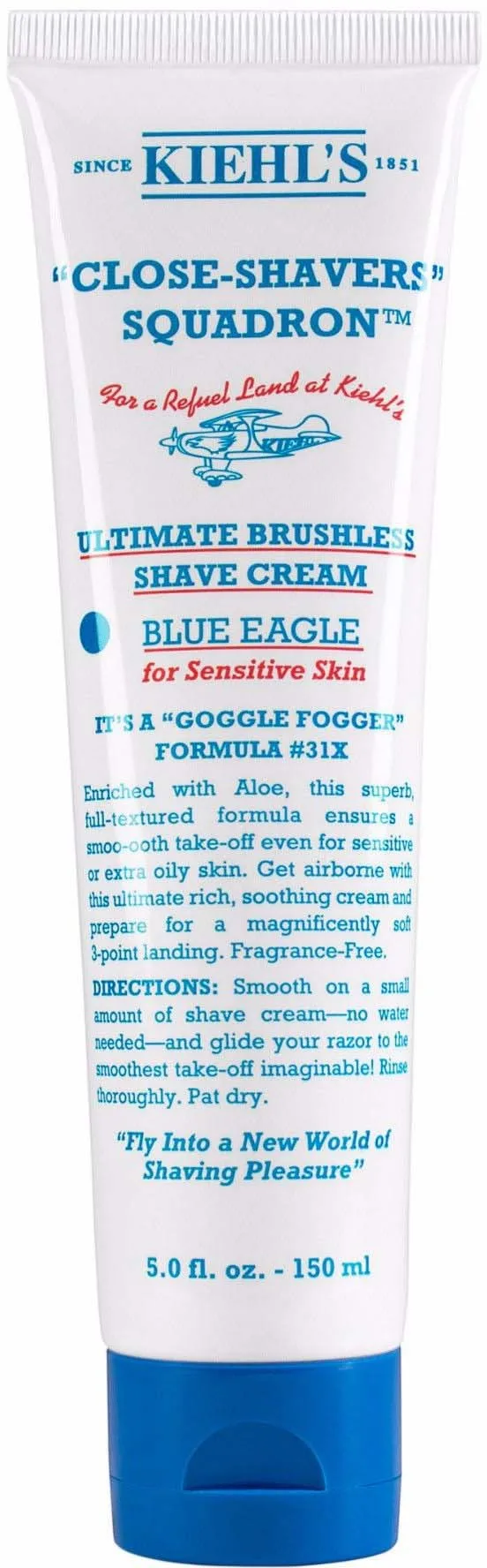 Kiehl's Close-Shavers Squadron Ultimate Brushless Blue Eagle Partavoide