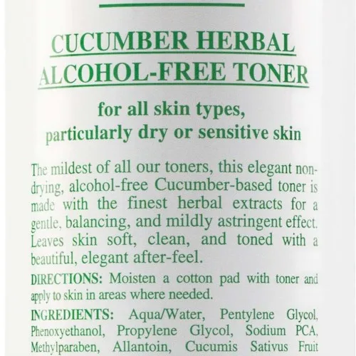 Kiehl's Cucumber Herbal Toner Ansiktstoner för torr och känslig hud 250 ml