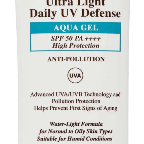 Kiehl's Dermatologist Solutions Ultra Light Daily UV Defense Aqua Gel SPF 50 PA++++ Ultra Thin Protective Fluid för alla hudtyper inklusive känslig SP