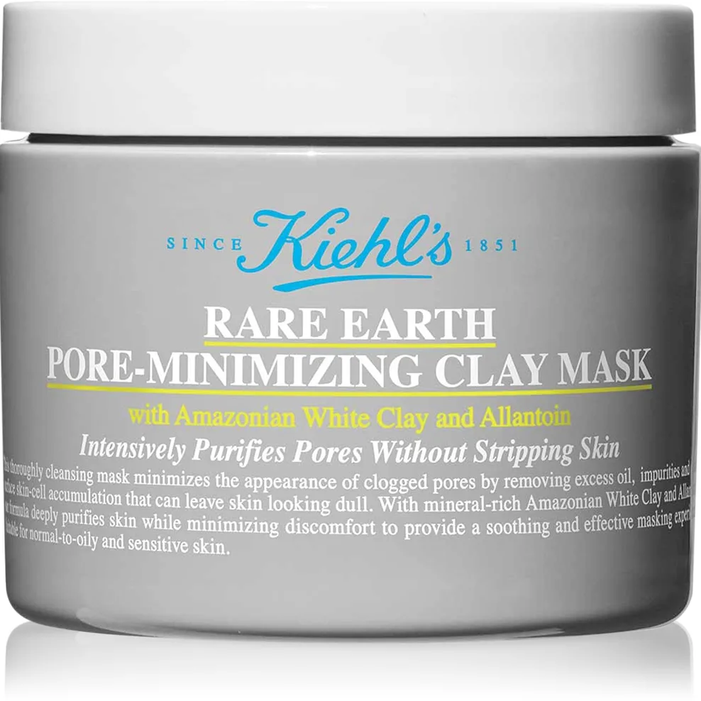 Kiehl's Rare Earth Deep Pore Cleansing Mask syväpuhdistava naamio sisältää savea 125 ml