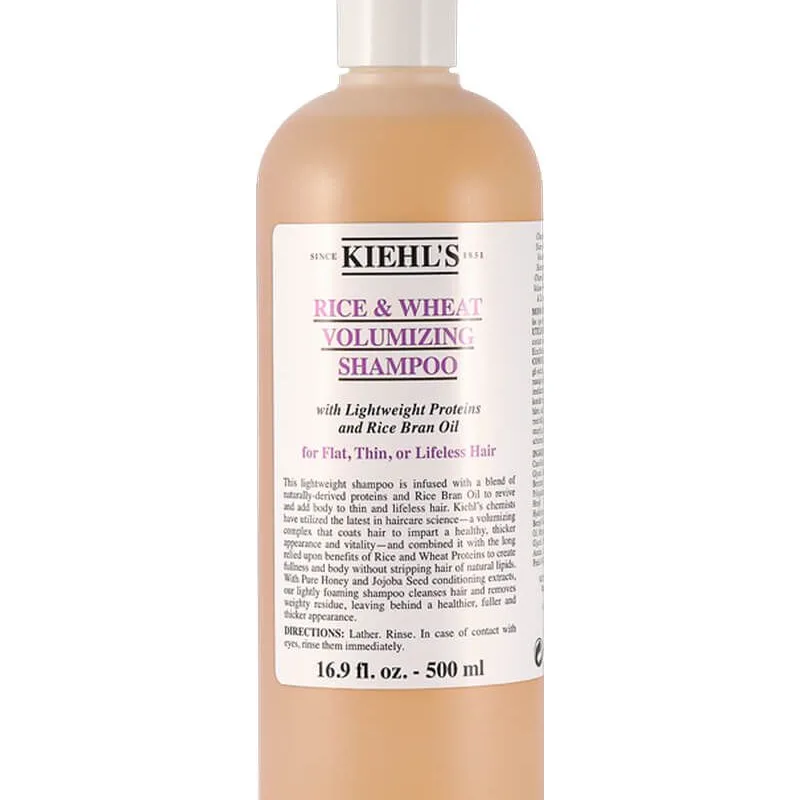 Kiehl's Rice & Wheat Volumizing Shampoo 500 ml