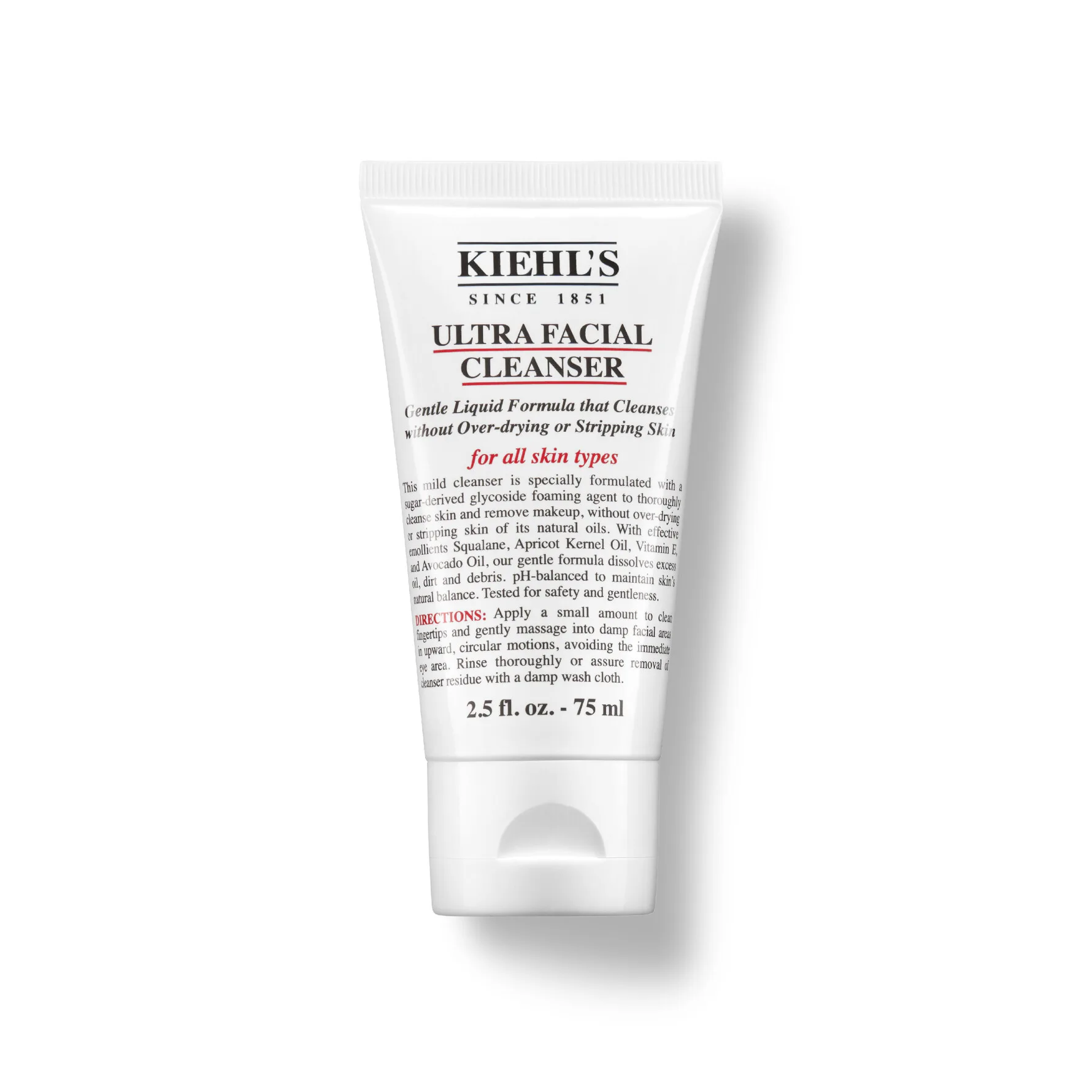 Kiehl's Ultra Facial Cleanser Mild rengörande gel för alla hudtyper 75 ml