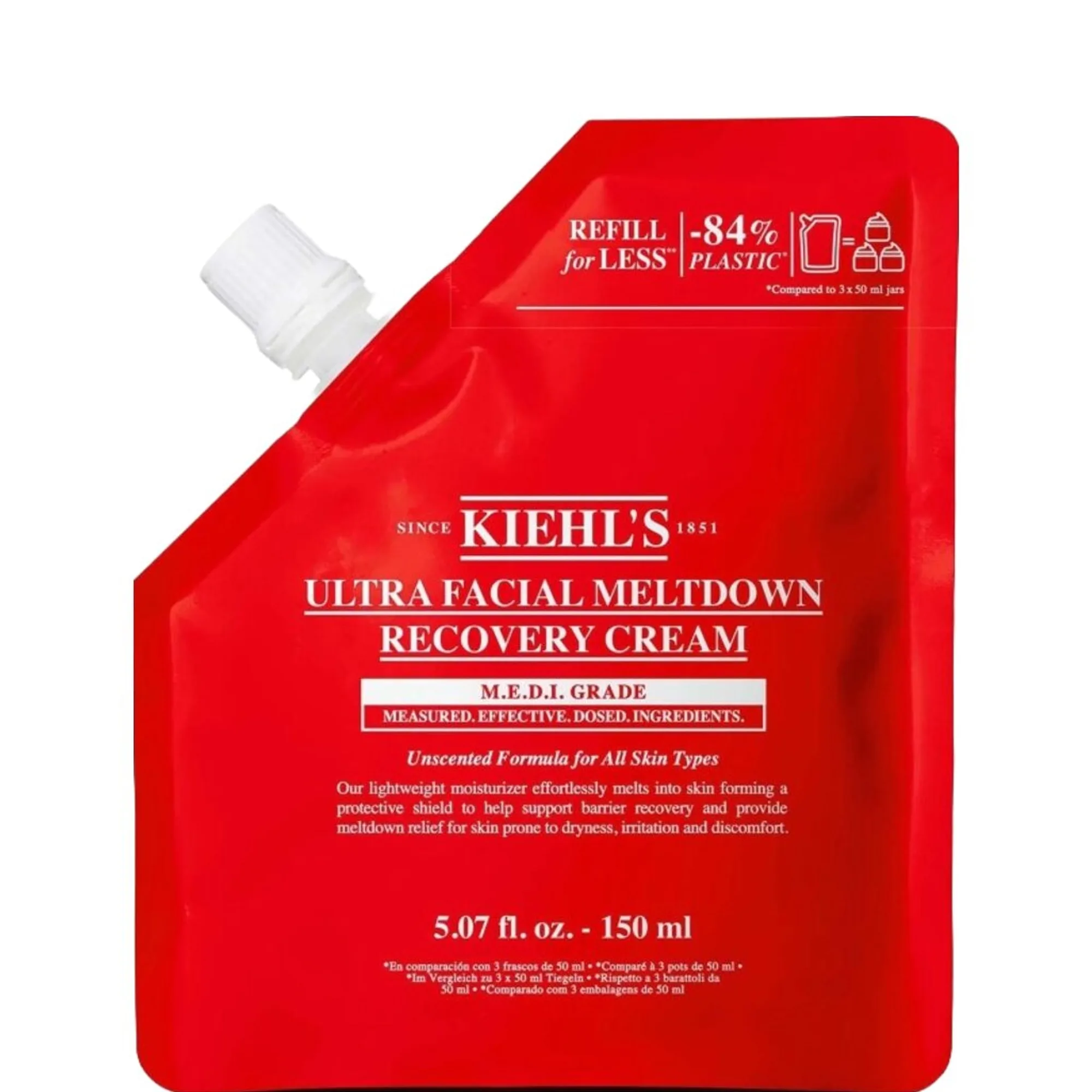 Kiehl's Ultra Facial Meltdown Recovery Cream Refill Pouch Ansiktskräm