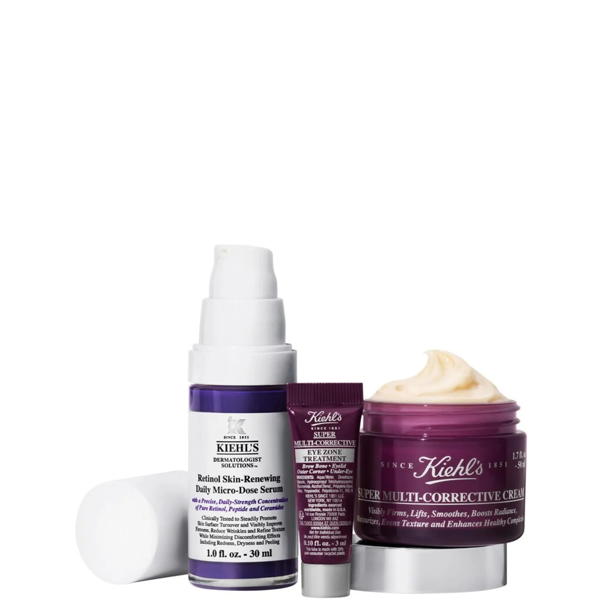 Kiehl's Unwrap Smooth Skin Anti-Aging Geschenk-Set Kasvojenhoitosetti