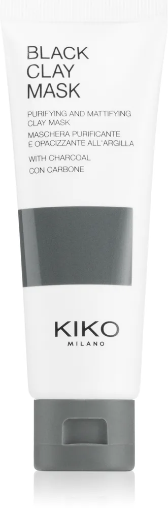 KIKO Milano Black Clay Mask Rengöringsansiktsmask 50 ml