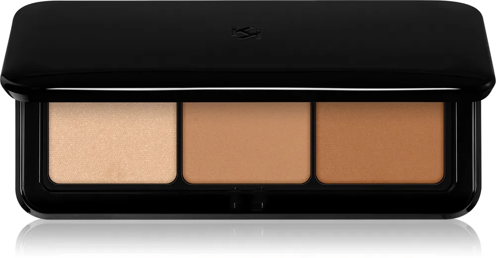 KIKO Milano Contour Obsession Contoure-palett Med highlighter Skugga 03 Deep 7 g