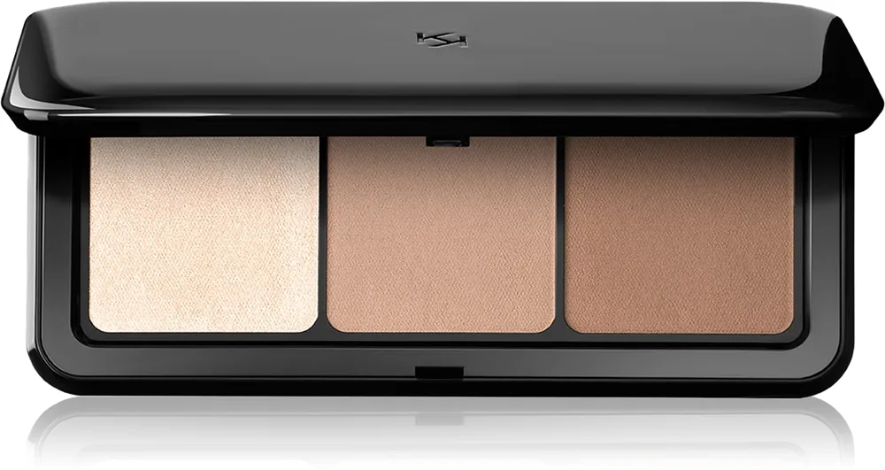 KIKO Milano Contour Obsession Palette mit Kontur- und aufhellenden Schatten Farbton 01 Fair 7 g
