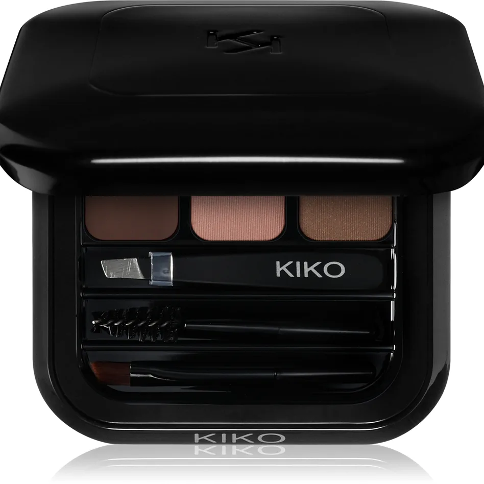 KIKO Milano Eyebrow Expert Kit med perfekta ögonbryn Skugga 01 Blonde 2.4 g