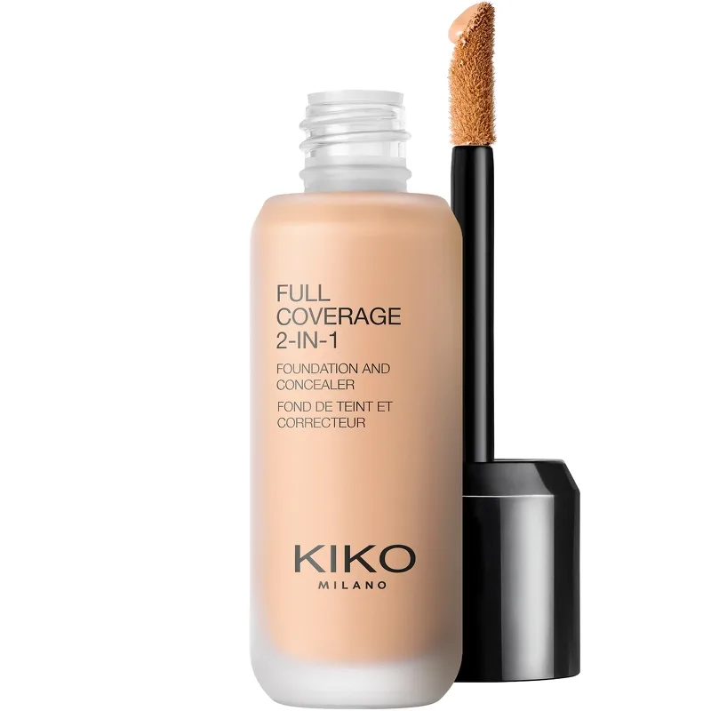 KIKO Milano Full Coverage 2-In-1 Foundation & Concealer 25 ml - CR20 Cool Rose
