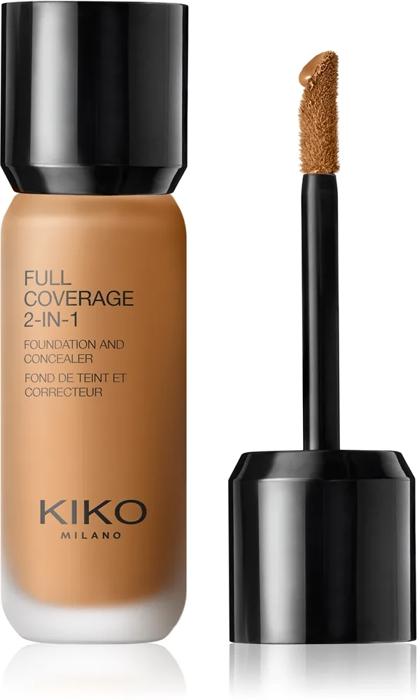 KIKO Milano Full Coverage 2-In-1 Make-up und Korrektor 2 in 1 Farbton 105 Olive 25 ml
