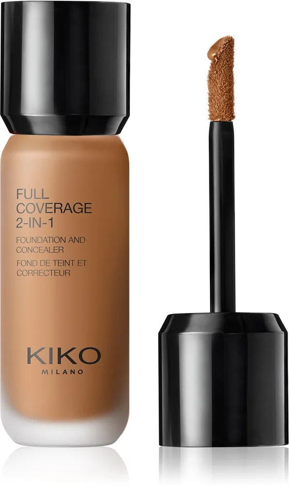 KIKO Milano Full Coverage 2-In-1 Make-up und Korrektor 2 in 1 Farbton 110 Warm Beige 25 ml