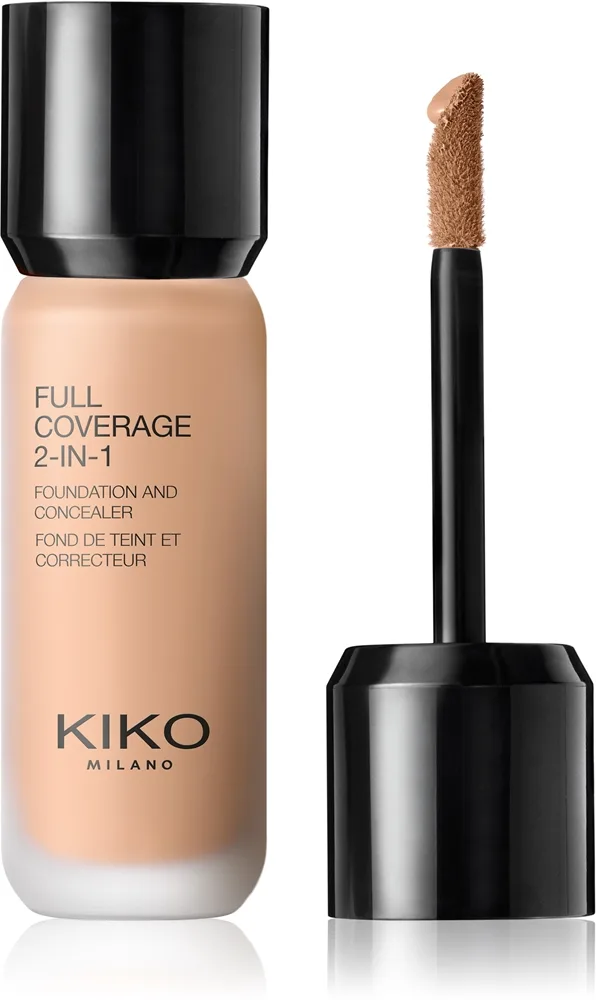KIKO Milano Full Coverage 2-In-1 Make-up und Korrektor 2 in 1 Farbton 37 Neutral 25 ml