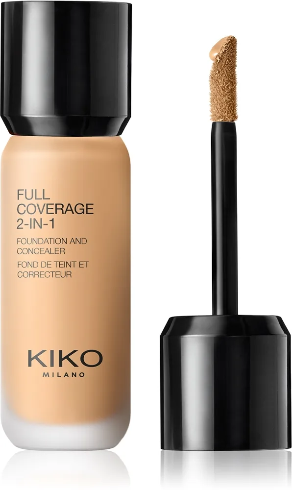 KIKO Milano Full Coverage 2-In-1 Make-up und Korrektor 2 in 1 Farbton 50 Olive 25 ml