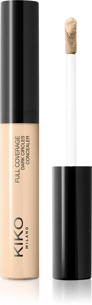 KIKO Milano Full Coverage Dark Circles Concealer Augenränder-Korrektor für volle Abdeckung Farbton 14 Neutral Gold 8 ml