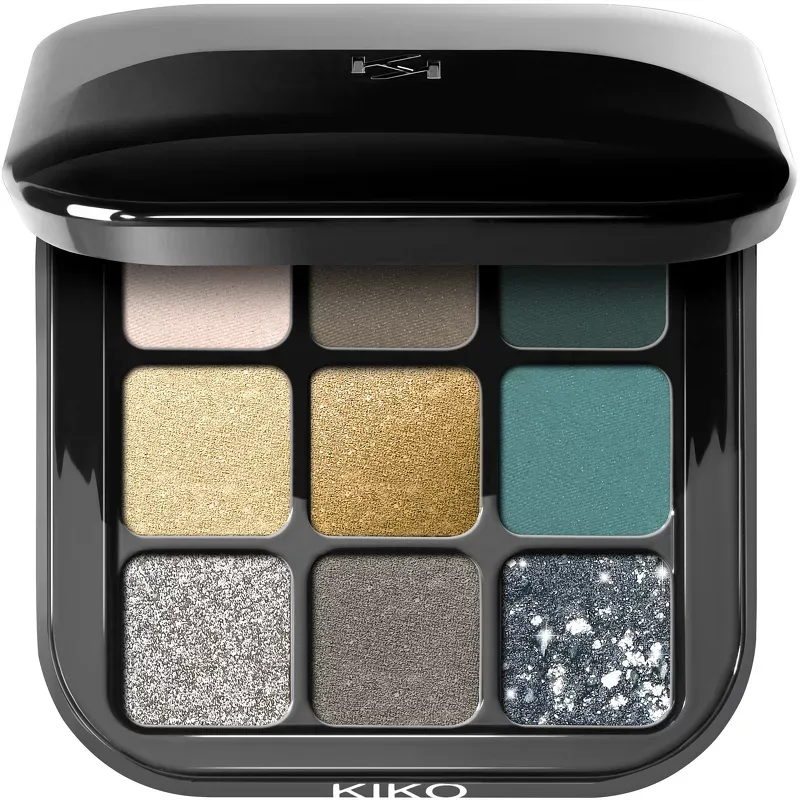 KIKO Milano Glamour Multi Finish Eyeshadow Palette 2.5 g - 06 Green Vibes