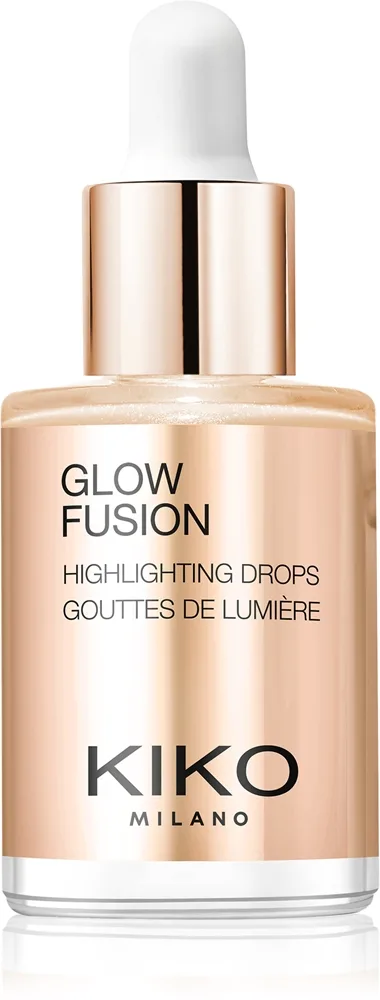 KIKO Milano Glow Fusion Highlighting Drops flüssiger Aufheller für das Gesicht Farbton 03 Gold Mine 9.5 ml