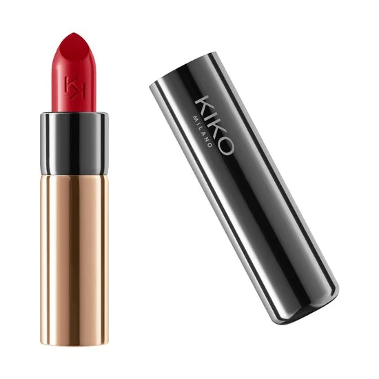 KIKO Milano Gossamer Emotion Cremiger Lippenstift Farbton 113 Pearly Tulip Red 3.5 g