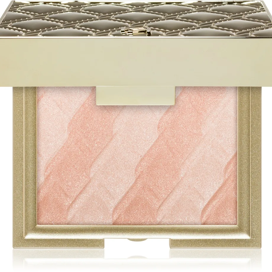 KIKO Milano Holiday Première Pearly Duo Face Highlighter Puder-highlighter med metalliskt skimmer Skugga 01 Spotlight 12 g