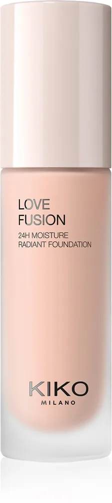 KIKO Milano Love Fusion 24H Moisture Radiant Foundation 30 ml - 3.5 Warm Rose