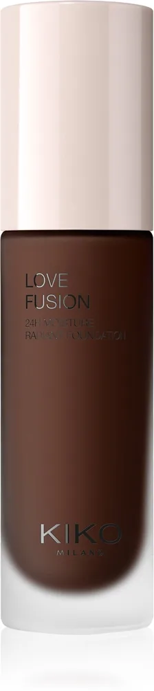 KIKO Milano Love Fusion 24H Moisture Radiant Foundation Langanhaltende cremige Make-up mit feuchtigkeitsspendender Wirkung Farbton 20 Neutral Gold 30