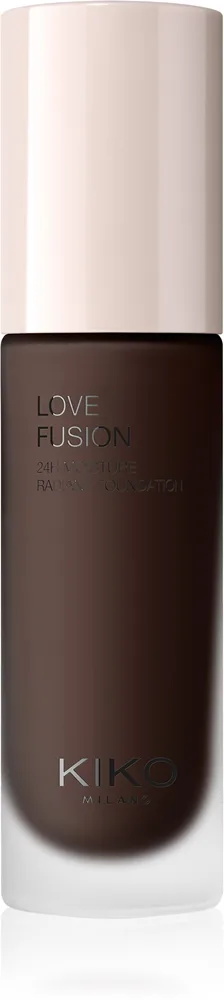 KIKO Milano Love Fusion 24H Moisture Radiant Foundation Langanhaltende cremige Make-up mit feuchtigkeitsspendender Wirkung Farbton 20N Neutral 30 ml