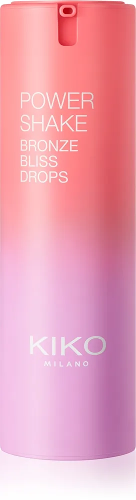 KIKO Milano Power Shake Bronze Bliss Drops Selbstbräuner - Tropfen für das Gesicht 30 ml