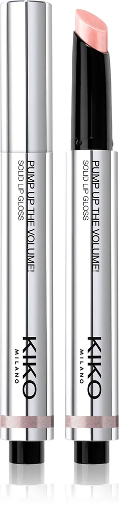 KIKO Milano Pump Up The Volume Solid Lip Gloss 2 g - 01 All-City Pink