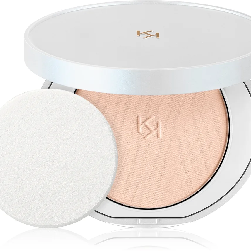 KIKO Milano Urban Shield Powder Foundation mattierendes Pudermake-up SPF 50 Farbton 01 Almond Milk 9 g