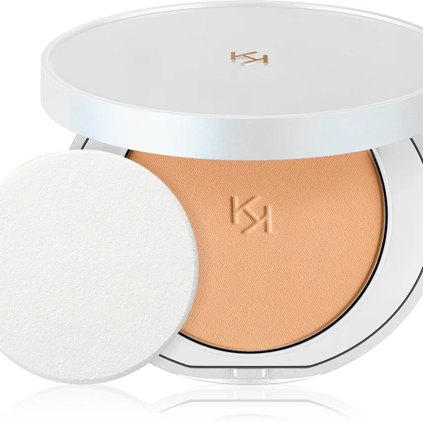 KIKO Milano Urban Shield Powder Foundation mattierendes Pudermake-up SPF 50 Farbton 04 Molten Caramel 9 g