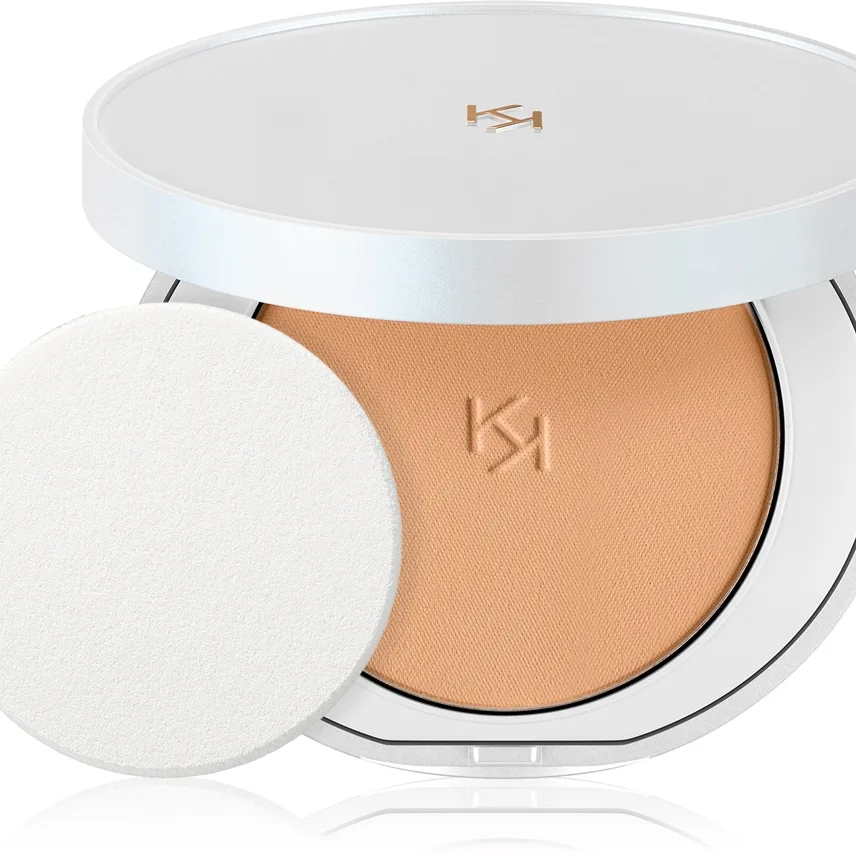 KIKO Milano Urban Shield Powder Foundation mattierendes Pudermake-up SPF 50 Farbton 05 Sugar Cookie 9 g