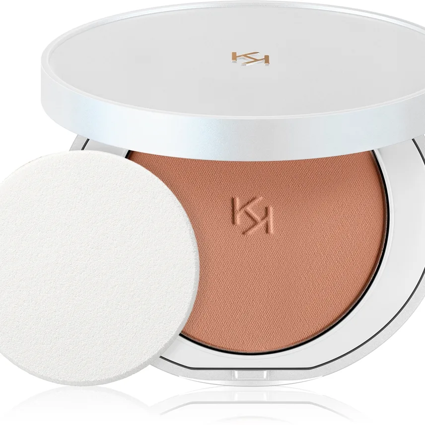 KIKO Milano Urban Shield Powder Foundation mattierendes Pudermake-up SPF 50 Farbton 08 Burnt Sienna 9 g