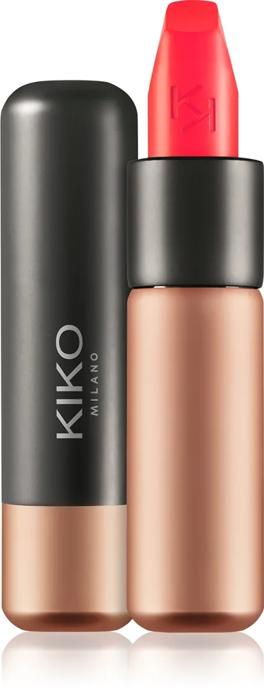 KIKO Milano Velvet Passion Cremiger Lippenstift mit Matt-Effekt Farbton 330 Coral 3.5 g