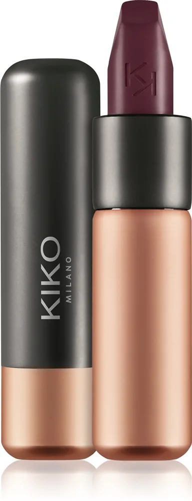 KIKO Milano Velvet Passion Cremiger Lippenstift mit Matt-Effekt Farbton 331 Blackberry 3.5 g